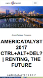 Mobile Screenshot of americatalyst.com
